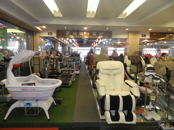 賽瑪商場(chǎng)設(shè)備展示